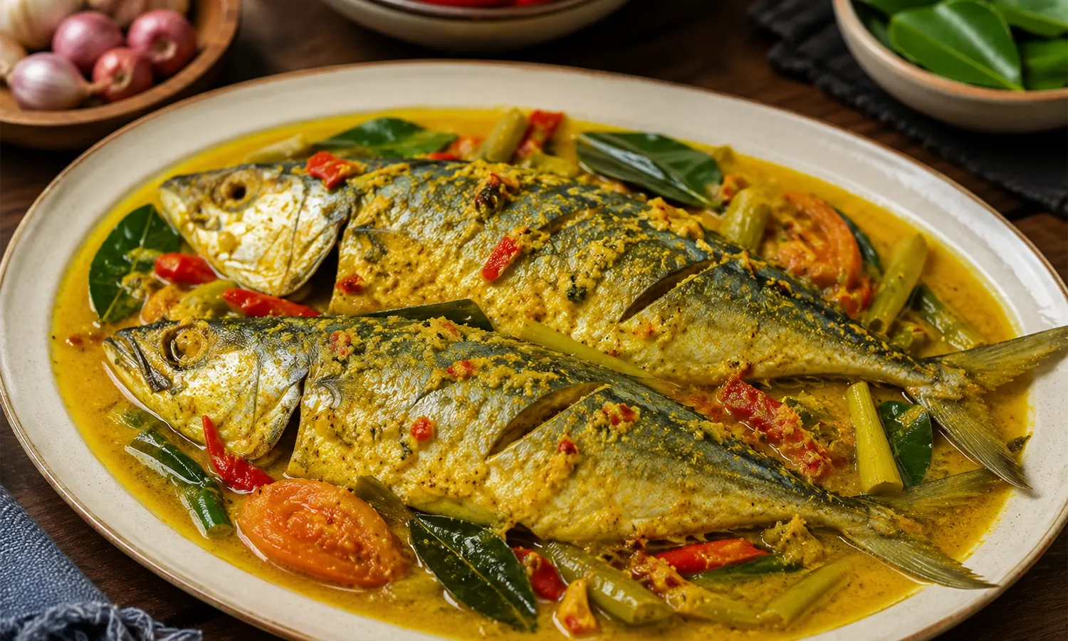 Resep Ikan Kembung Bumbu Kuning, Aromanya Bikin Lapar!