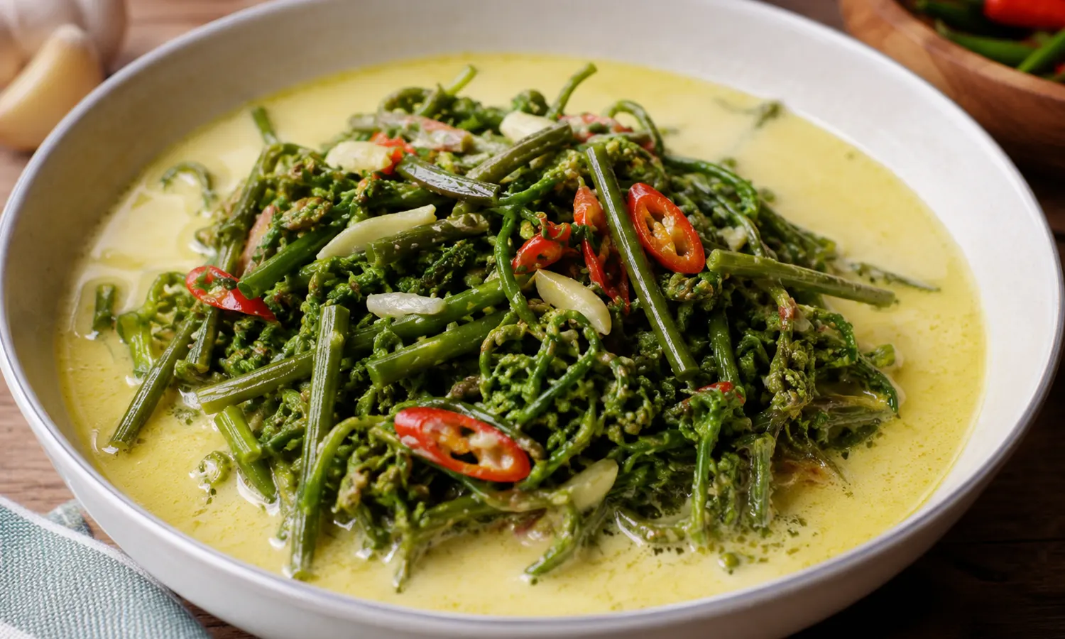 5 Resep Pakis Santan Yang Gurih Dan Lezat